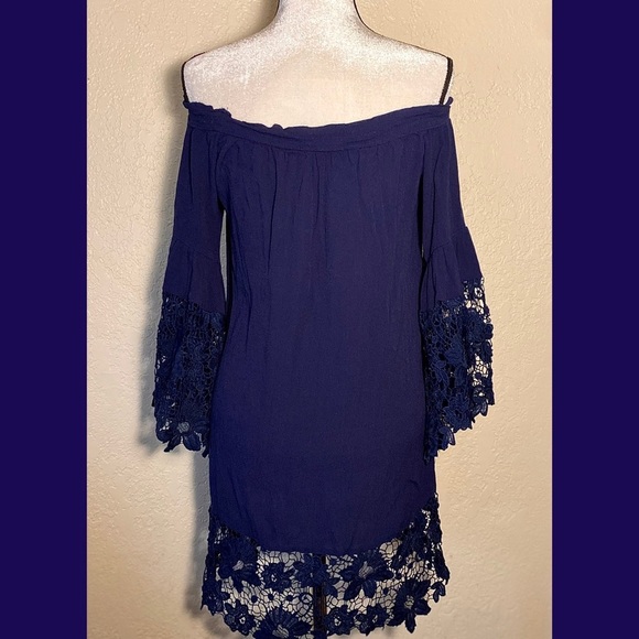 🎉Last Chance!🎉 Muche et Muchette Jolie Lace Accent Cover-Up Dress - Picture 6 of 8